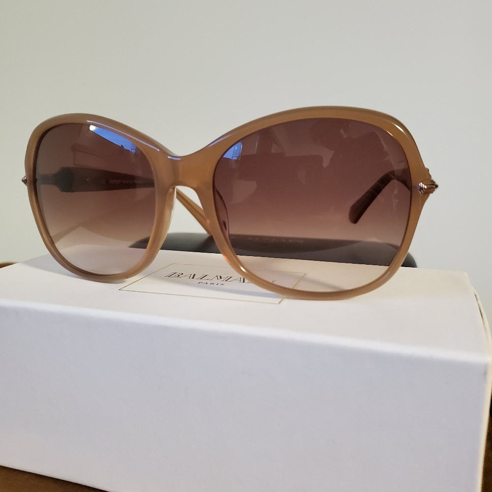 Balmain Beige Sunglasses